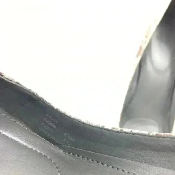 Calvin Klein Heels fionn 8.5 Leather Snake print - Picture 7 of 8